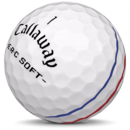 The golf ball Callaway ERC Soft In year model 2025.