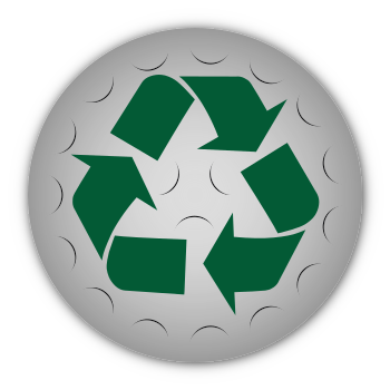 NJGolf recycled golf balls symbol