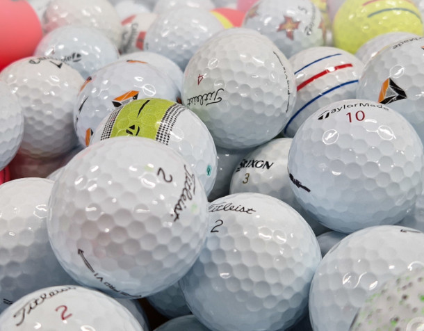 Used golf balls in high quality