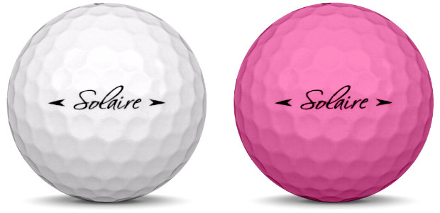 Callaway Solaire Golf balls in different colors